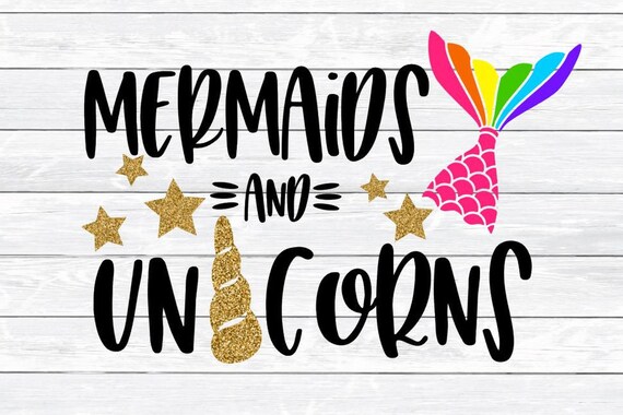 Free Free 63 Mermaid Unicorn Svg SVG PNG EPS DXF File