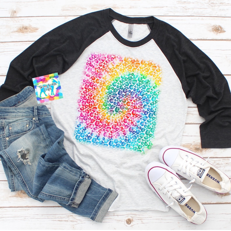 tie dye and sublimation