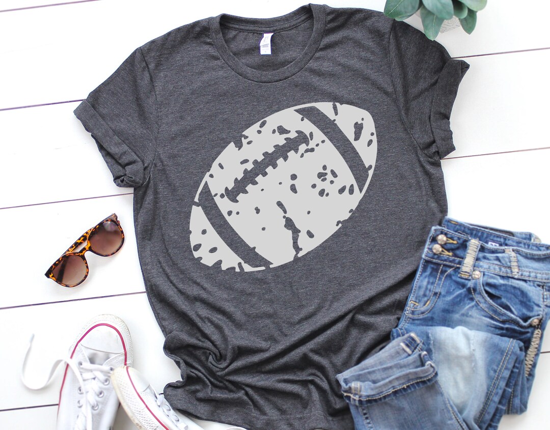 Distressed Football Svg Grunge Svg Football Svg DXF PNG - Etsy