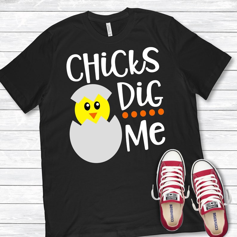 Download Chicks dig me Easter Svg Boy Easter Cut file Svg Dxf Png | Etsy