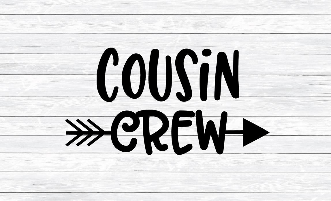 Download Cousin Crew Svg Cousin Svg Arrow Svg Family Svg DXF PNG | Etsy