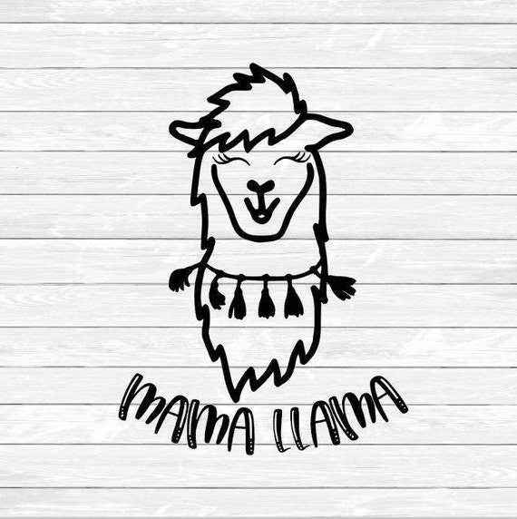 Free Free Mama Llama Svg Free 595 SVG PNG EPS DXF File