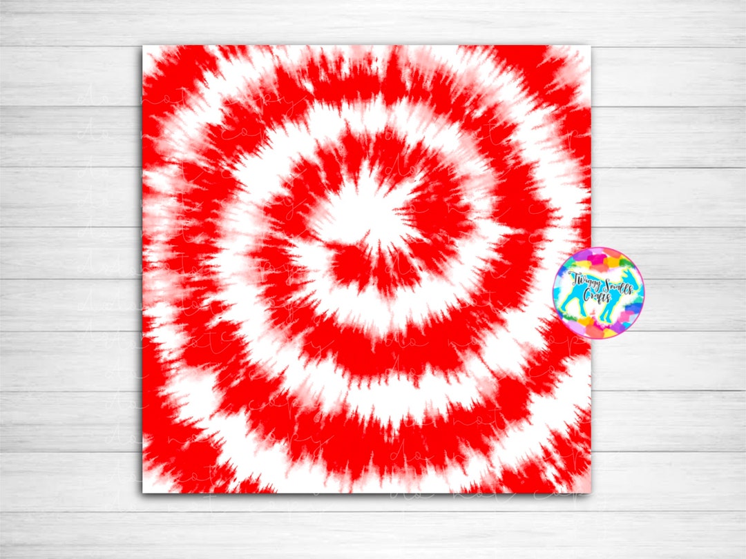 Tie Dye Sublimation Design Download, Red and White, Football, Boy Tie ...