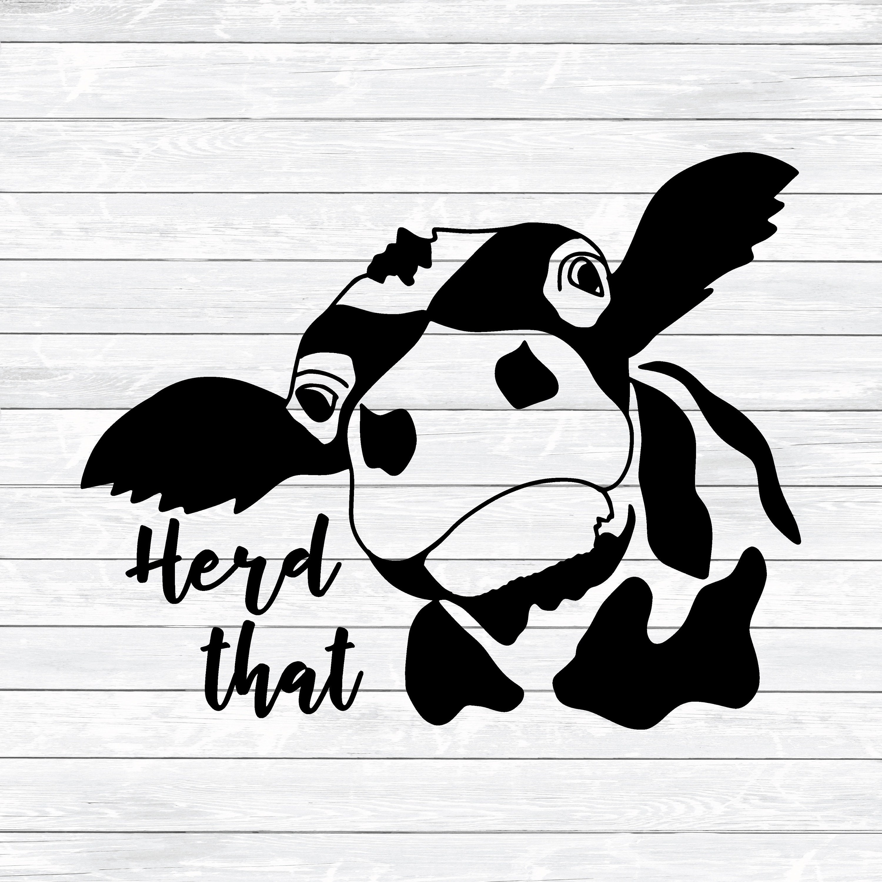 Download Herd That Svg Funny Svg Farming Svg Farmer Svg Cow Svg | Etsy