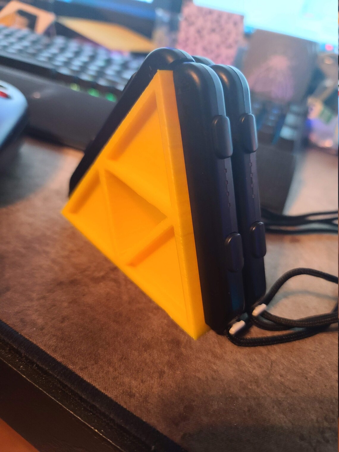 Triforce Joycon strap holder Etsy