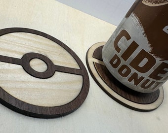 Pokeball Coasters (2-Pack)