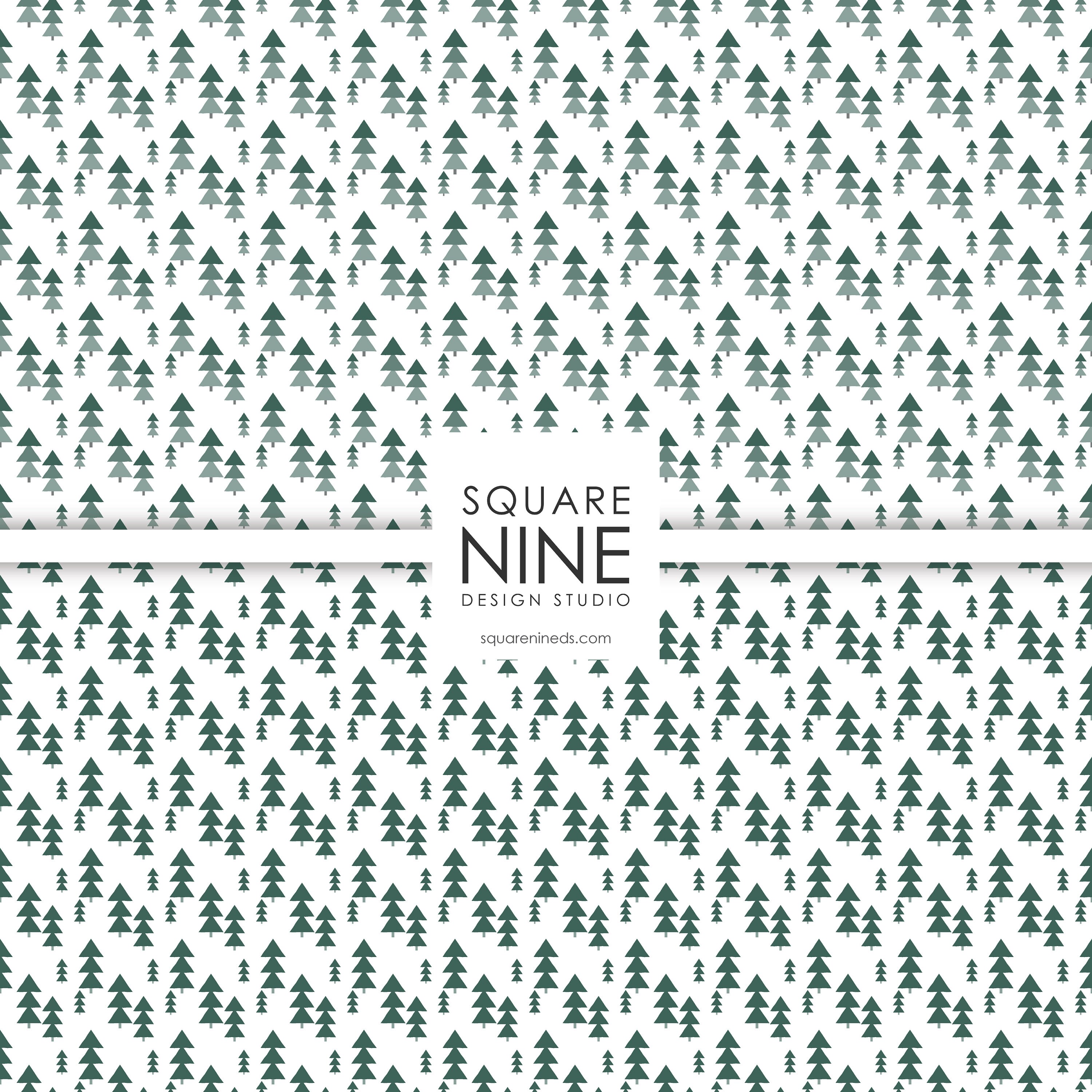 Winter Trees Digital Paper Pack | 18 Designs | 12x12 JPG Files | CMYK ...