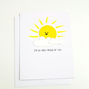 Proud of You Greeting Card