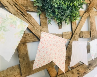 Vintage Floral Bunting