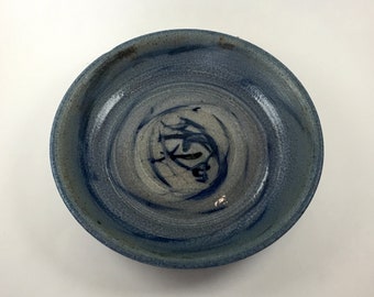 Blue Spiral Bowl 5