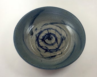 Blue Spiral Bowl 6
