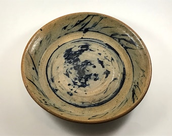 Cobalt Splatter Bowl