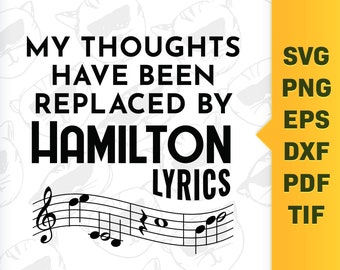 Download Hamilton Musical Svg Etsy