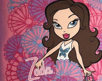 Zada Bratz Pillow Panel