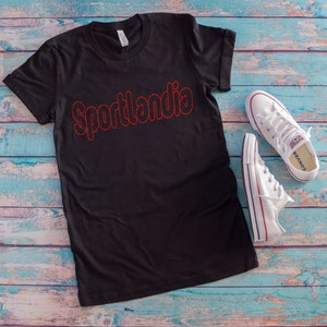 Koszulka sportowa Sportlandia Pacific Northwest Trail Blazers Fans Portlandia