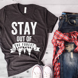 Stay Out Of The Forest Murderino SSDGM Unisex T-Shirt