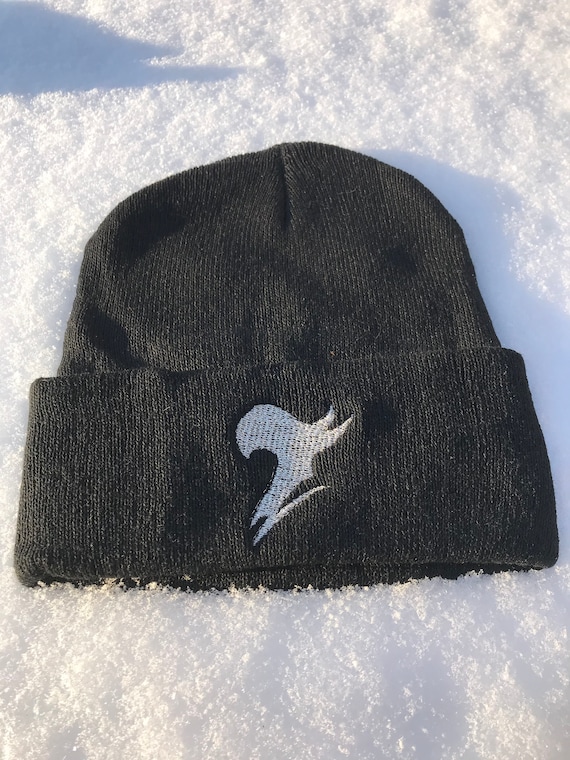 Final Fantasy Embroidered Beanie Etsy