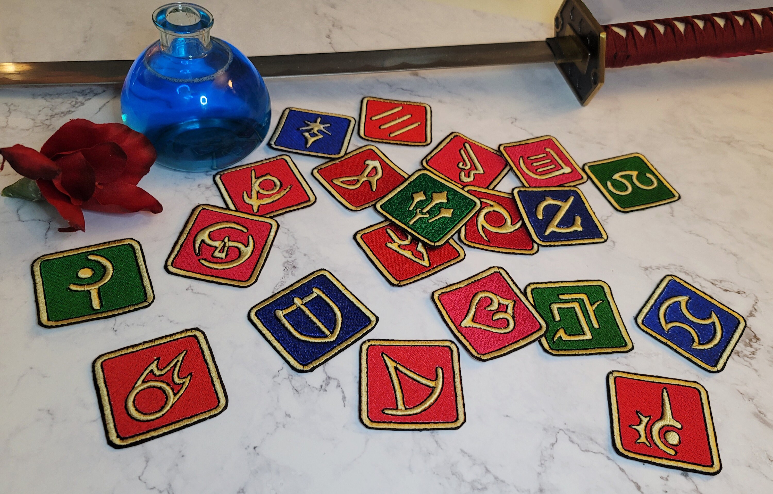 Final Fantasy Iron On Job Patch