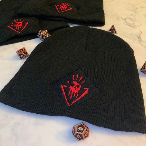 Balder's Gate 3 "Absolute" Embroidered Beanie