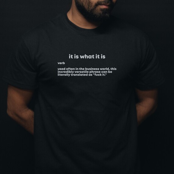 Quote Heavy Mens T Shirt Funny Quote 