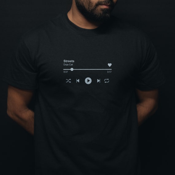 Doja Cat Streets T-shirt Spotify Player 