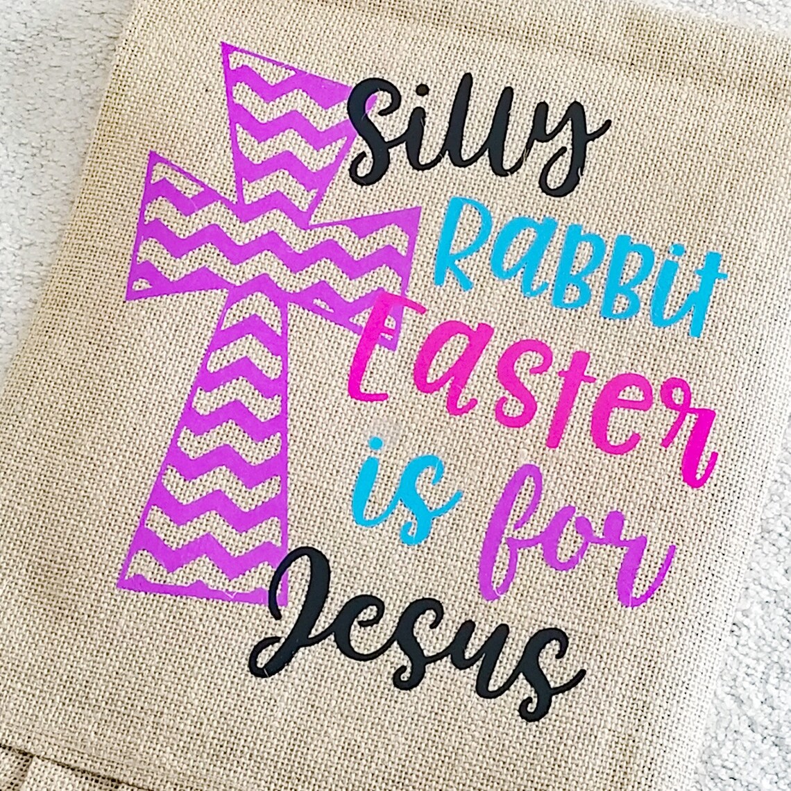 Easter Garden Flag Easter Cross Flag Garden Flag Burlap Etsy