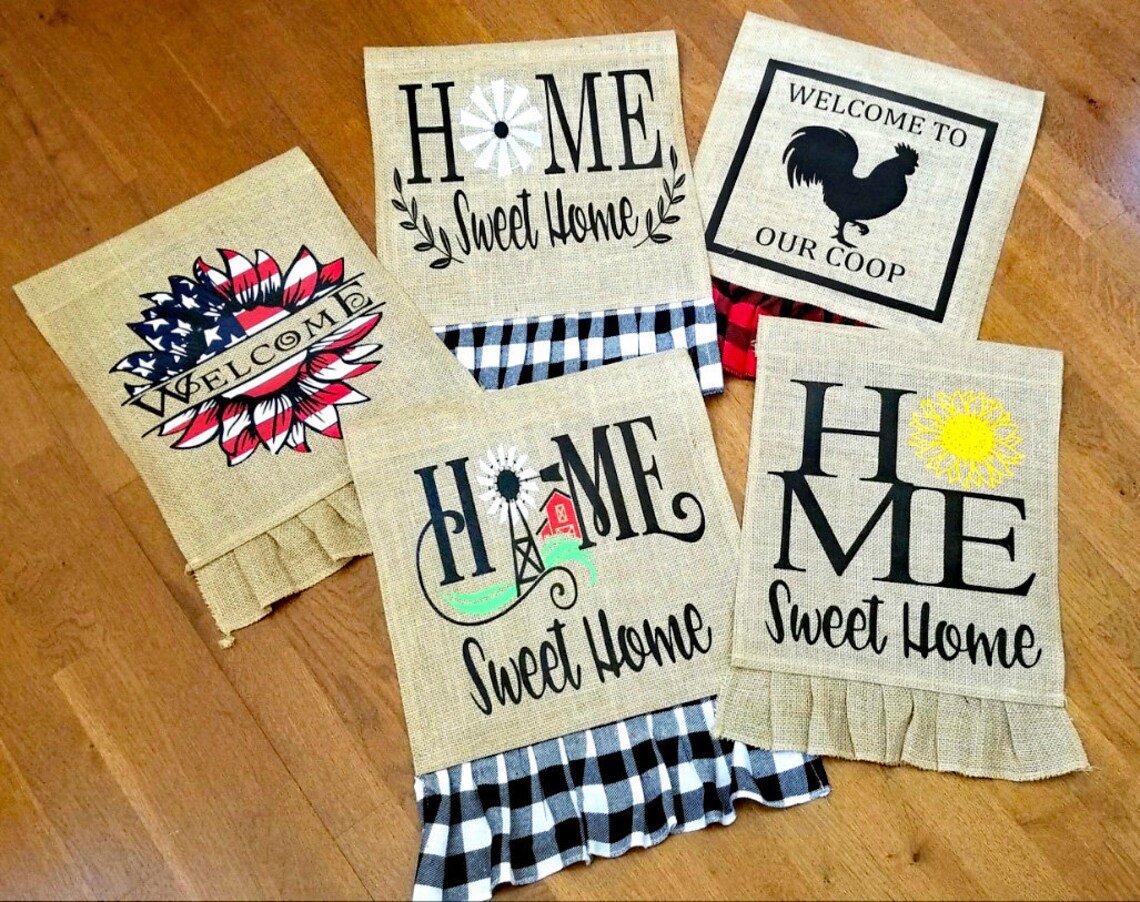 Farmhouse Style Chicken Coop Flag for Fall Autumn Flag Etsy