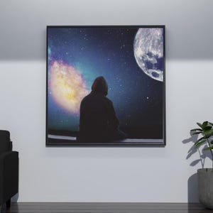 Bold Colorful Art - Surreal Aesthetic - Cosmic Vibe - Other Worlds