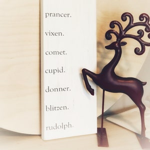 Rustic Wood Christmas Sign - Holiday Decor