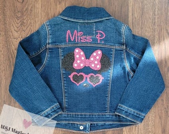 minnie mouse denim jacket