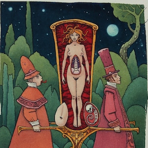 Original painting - The very amazing Cosmic Theatre