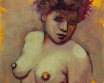 Little Nude 2 - original oil painting