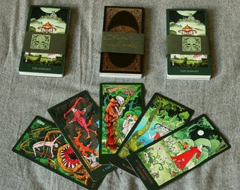 The Labyrinth of false Prophecies - divination card set
