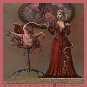 Alien Nurse - print