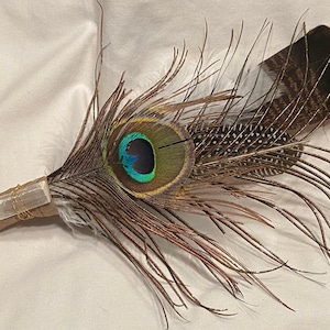 Feather Smudge Fan