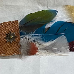 Feather Smudge Fan