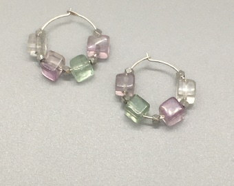 Argolas de fluorita arco-íris