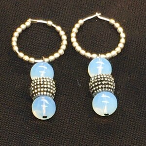 Opalite Hoops