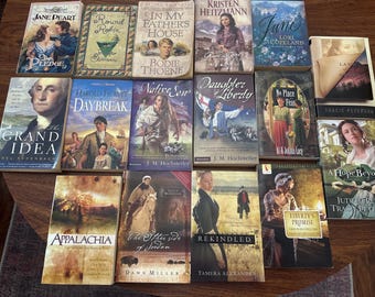 Historical Romance Book Lot. Various Authors(16 Books)