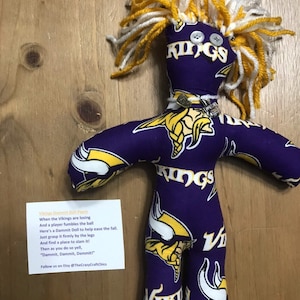 Dammit Doll of Minnesota Vikings