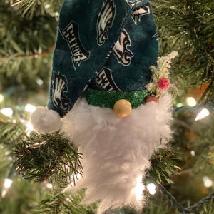 Slouchy Hat Gnome Ornaments of Philadelphia Eagles