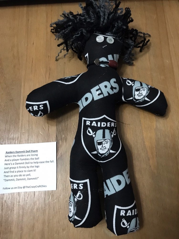 Raiders Dammit Doll