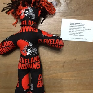 Dammit Doll of Cleveland Browns