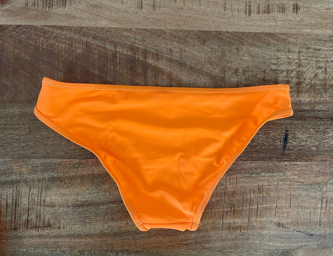 Brazilian Bikini Handmade Bikini Trimmed Swimwear Thong Etsy