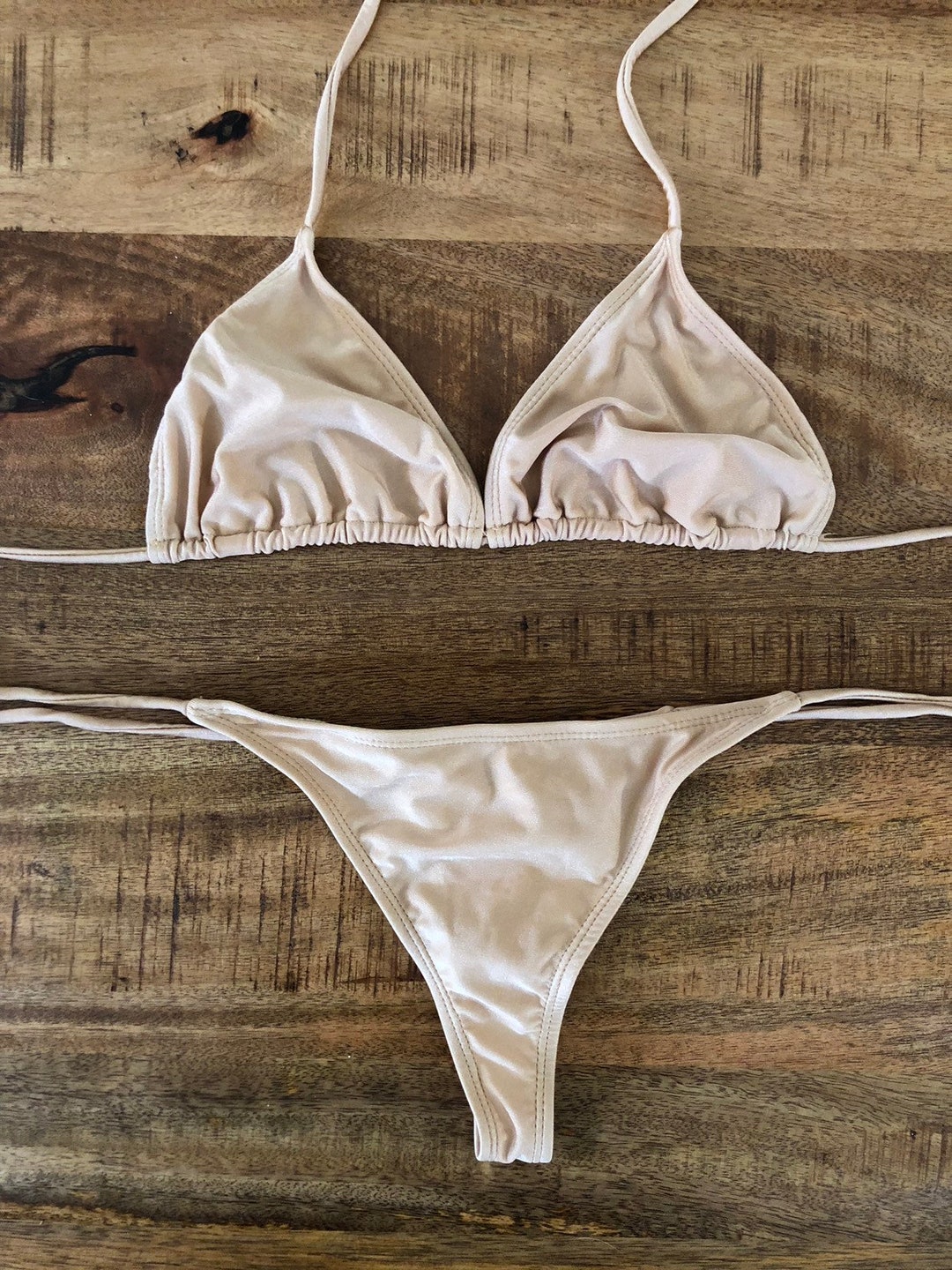 Brazilian Bikini Handmade Bikini Multicolor Bikini Etsy