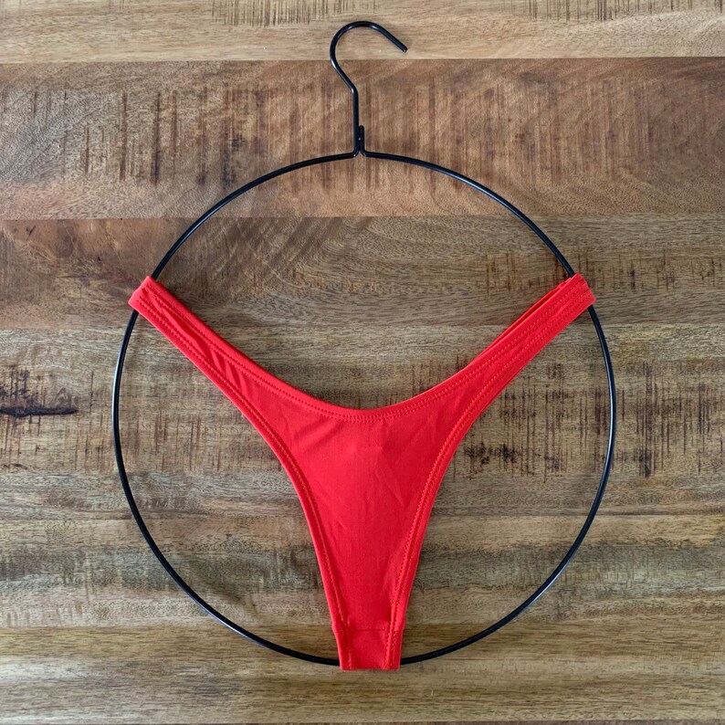 Brazilian Bikini Thong Cheeky Bottom Bikini Set Sexy Etsy