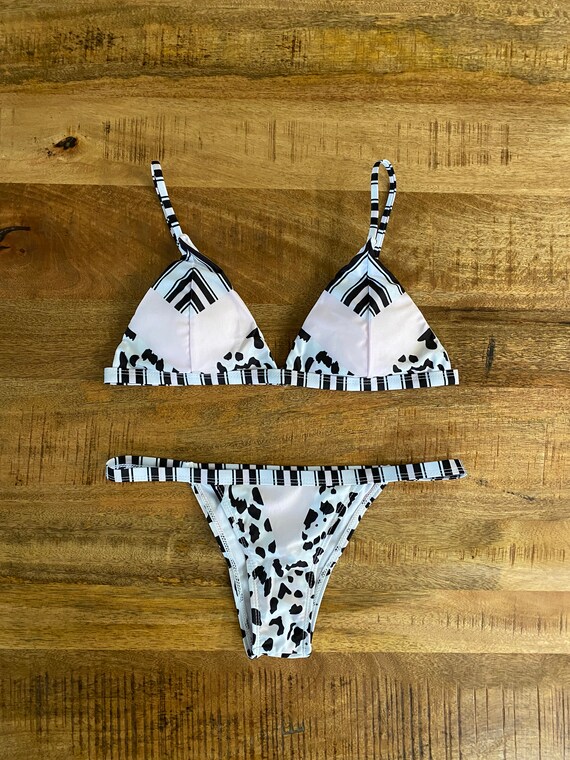 Brazilian Bikini Handmade Bikini Bikini Trimmed Swimwear Etsy