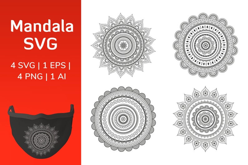 Download Mandala svg 3d mandala svg mandala wall art mandala art | Etsy