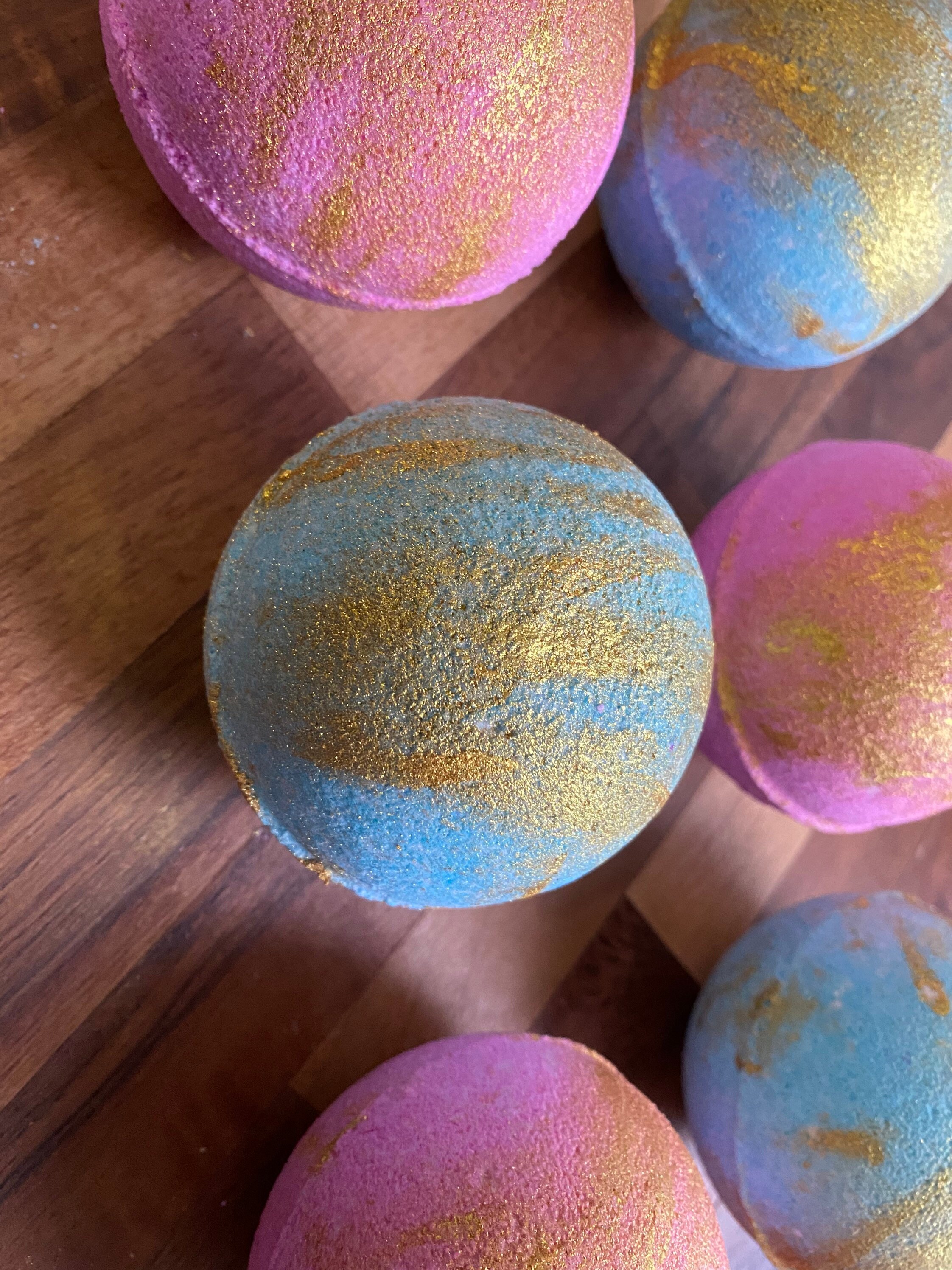 Large Glitter Bath Bomb Candy Floss Fragrance Pink Bath Etsy