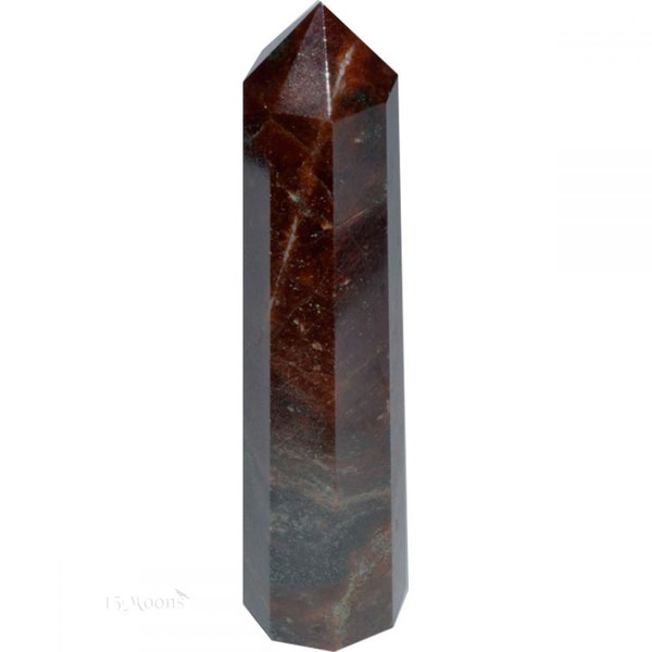 Jumbo Garnet Stone Obelisk Tower Point